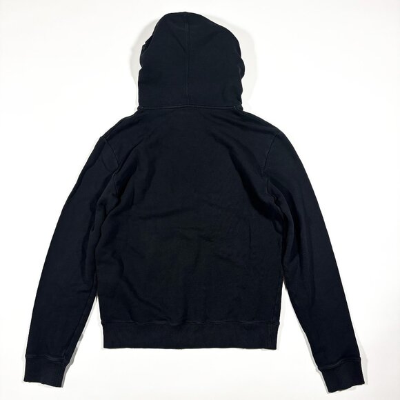 Saint Laurent Script Logo Hoodie Black Size S SS18 - Picture 2 of 8